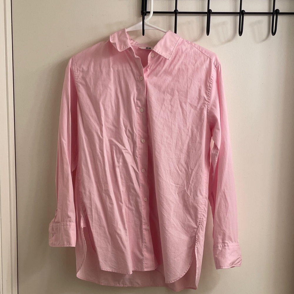 (SALE!) Uniqlo Pink Shirt